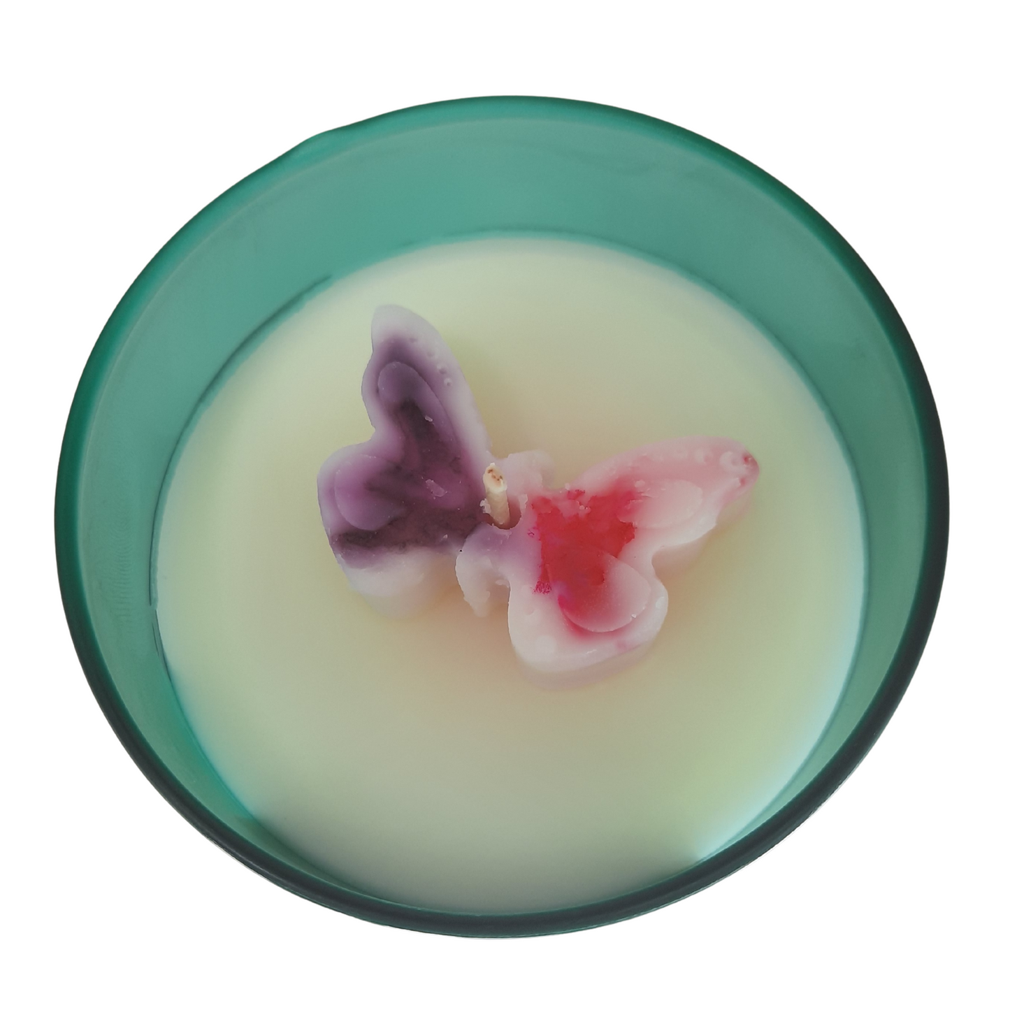 Rainbows & Butterflies Candle - Citrus Sunshine | Eco-Friendly, Hand-Poured, Coconut Soy Blend Wax, Single Wick