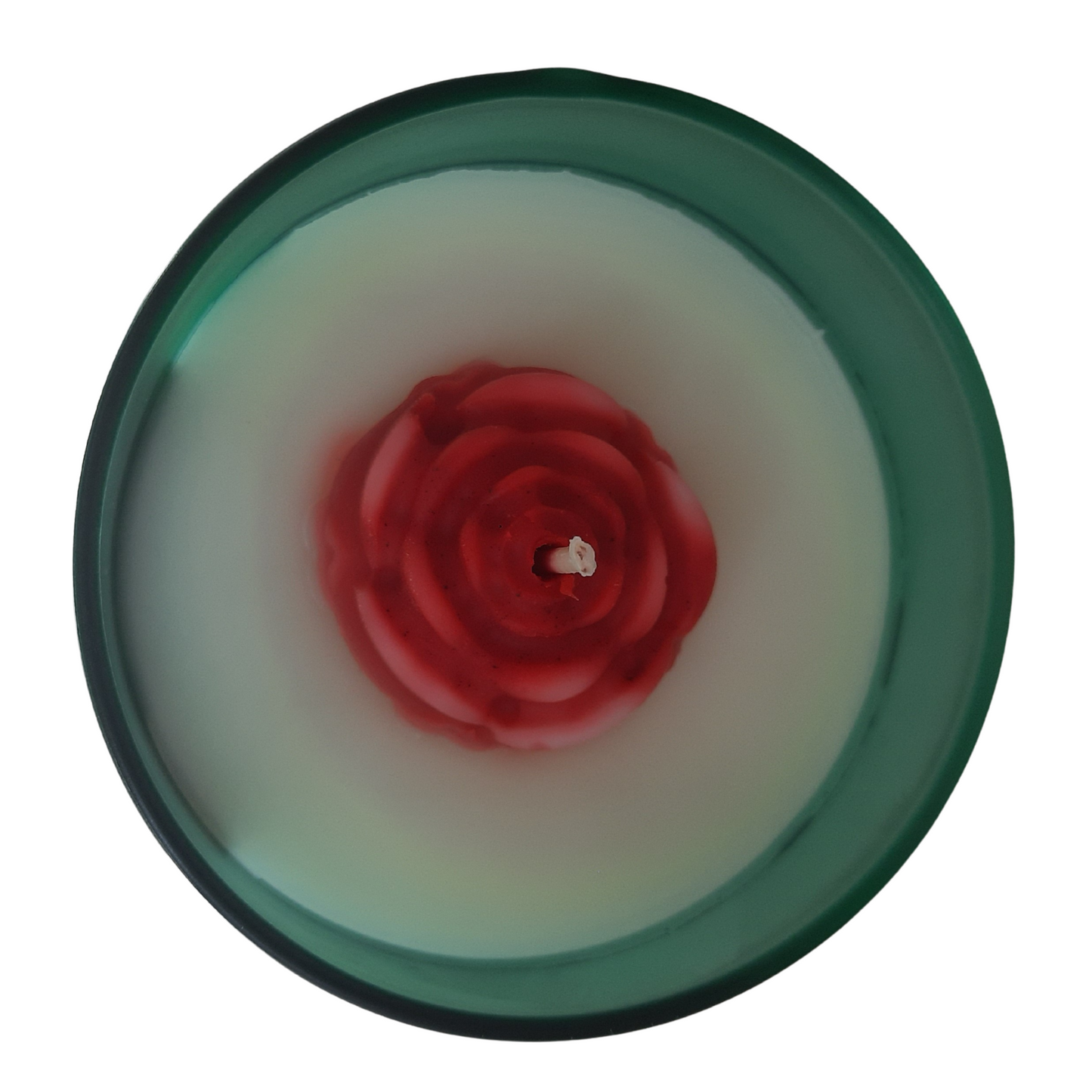 Smell the Roses Candle – Rose & Sandalwood | Eco-Friendly, Hand-Poured, Coconut Blend Wax, Single Wick