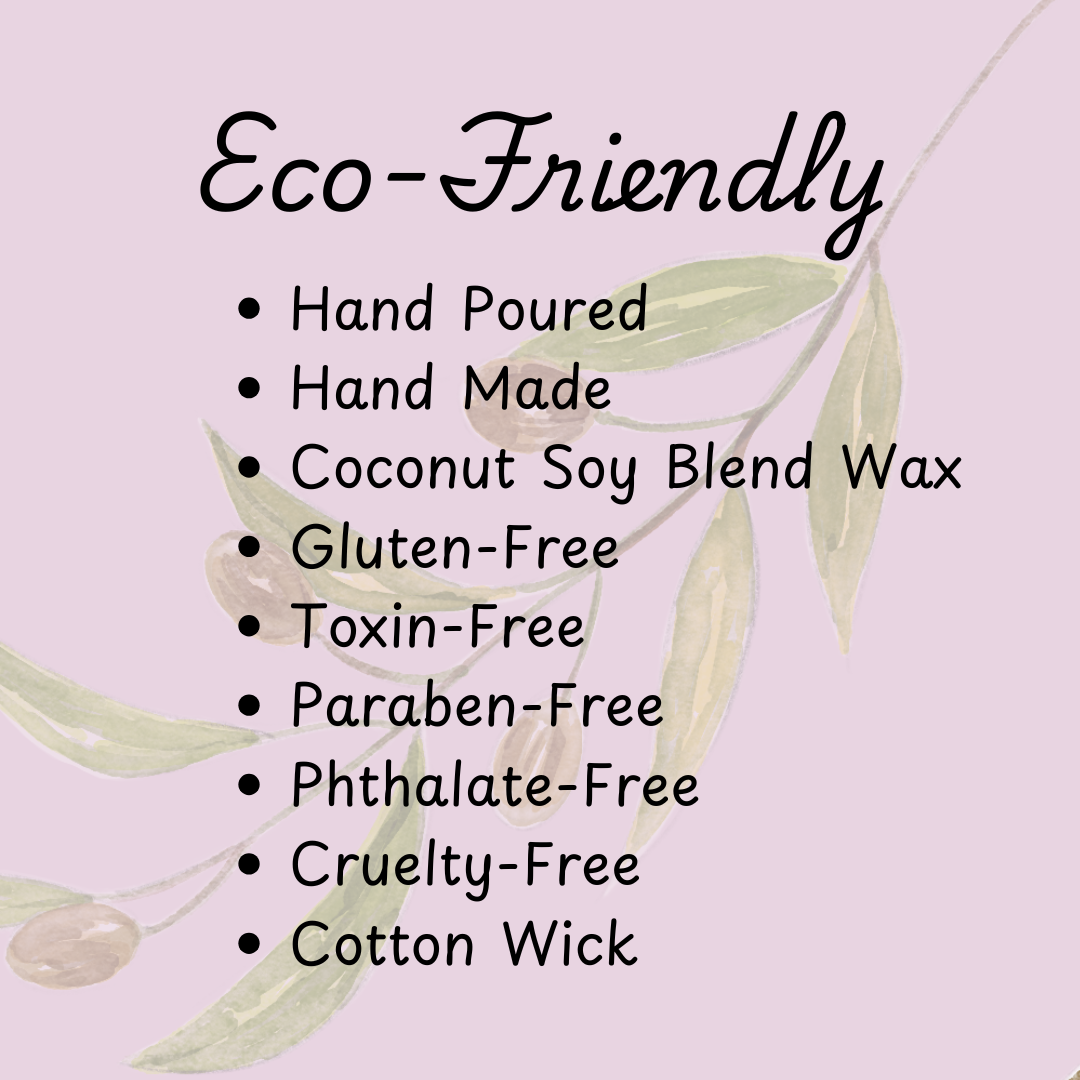 Smell the Roses Candle – Rose & Sandalwood | Eco-Friendly, Hand-Poured, Coconut Soy Blend Wax, Single Wick
