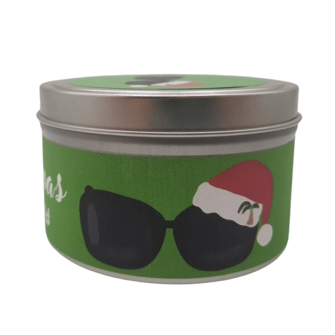 Christmas in July Candle - Red Berry Balsam | Eco-Friendly, Hand-Poured, Coconut Blend Wax, Single Wick