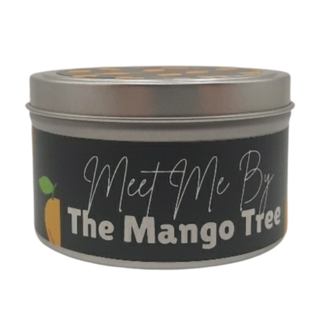Meet Me By The Mango Tree Candle - Mango Coconut Milk | Eco-Friendly, Hand-Poured, Coconut Blend Wax, Single Wick