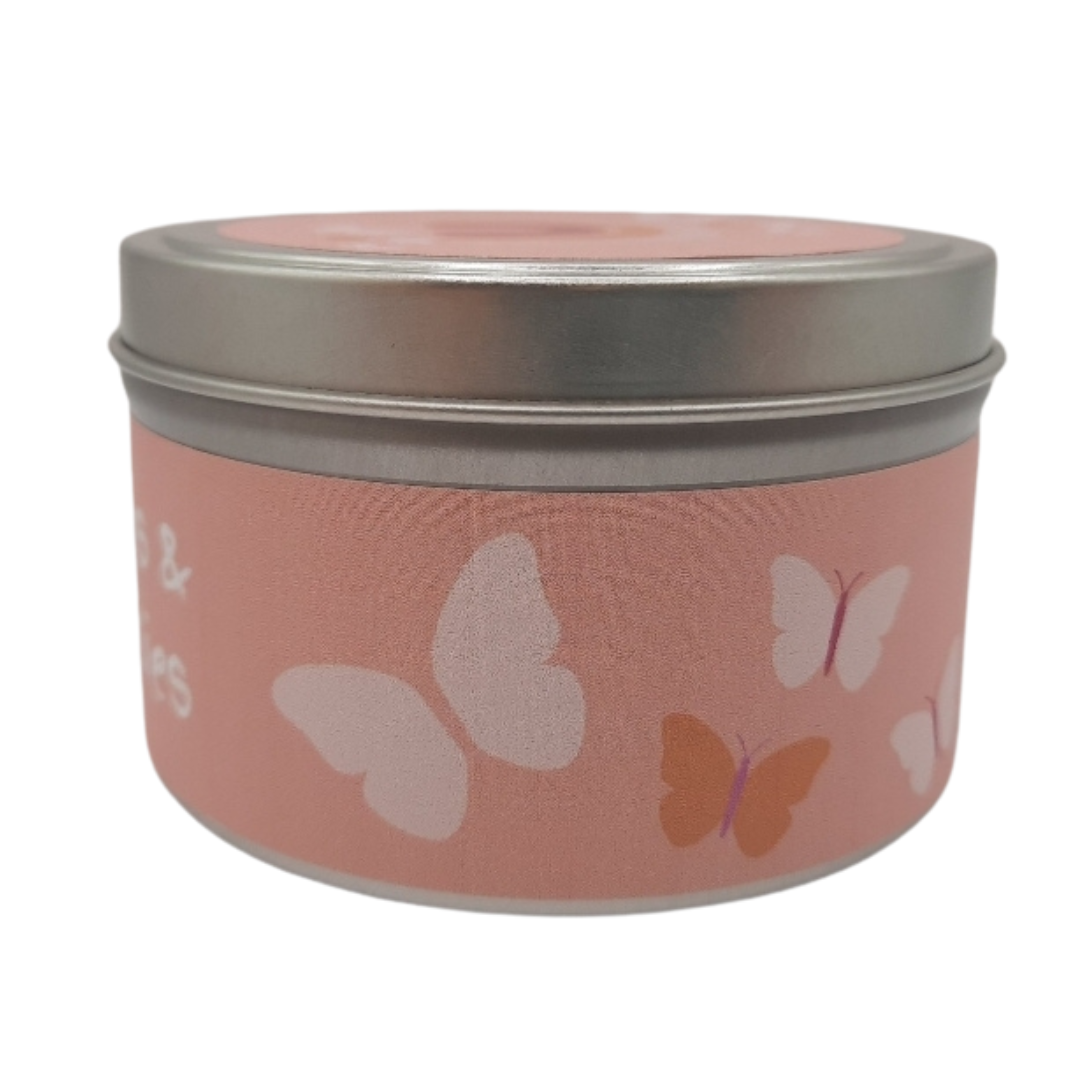 Rainbows & Butterflies Candle - Citrus Sunshine | Eco-Friendly, Hand-Poured, Coconut Blend Wax, Single Wick